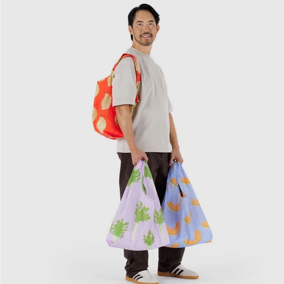 BAGGU 3-Pack Reusable Bags- Japanese Produce Set - Picture 3 of 7